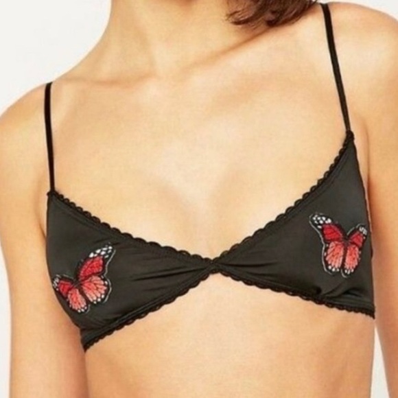 Urban Outfitters Other - #18 NEWUrban Outfitters I Heart Butterfly Triangle Bra